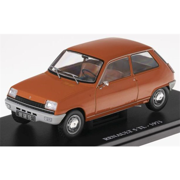 RENAULT 5 TL 1972 Bleu Clair R5 Voiture de Collection NOREV 1/43